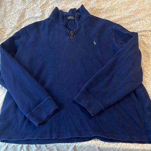 Polo Ralph Lauren quarter zip navy XXL